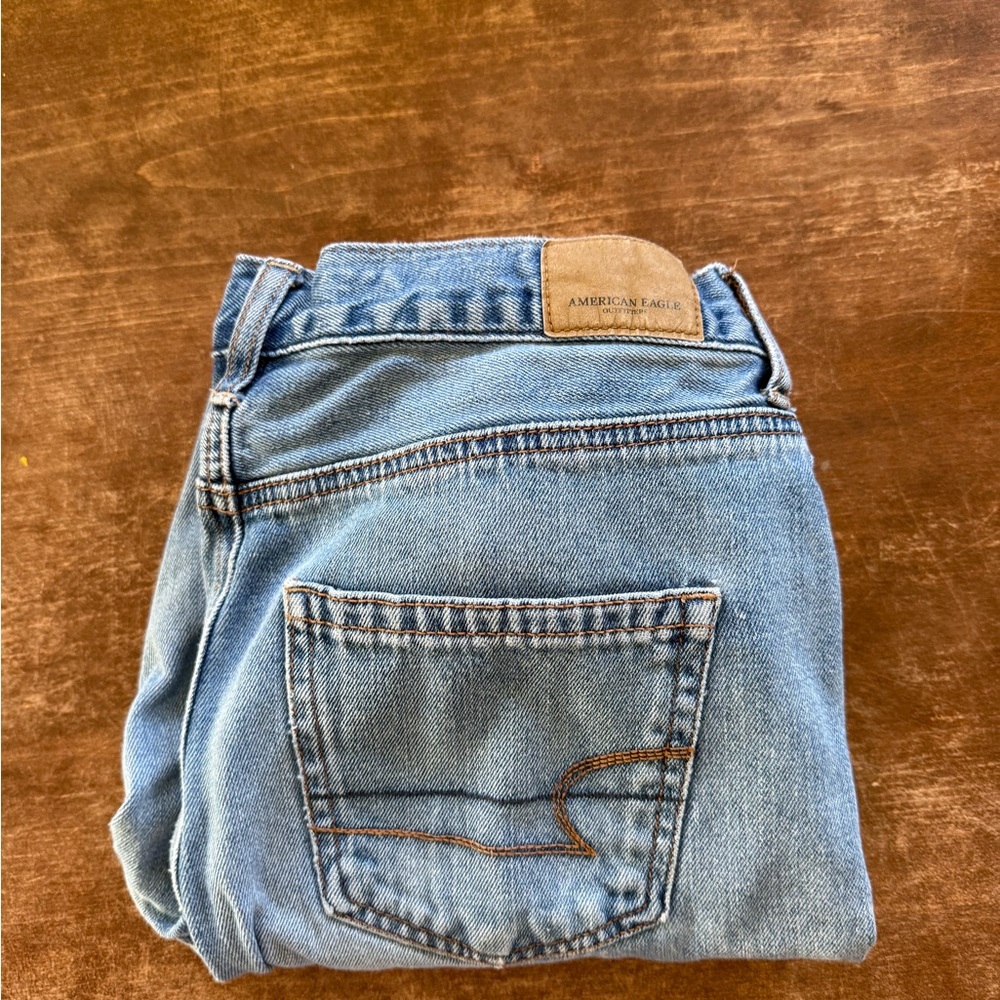 American Eagle Outfitters Light Blue Straight Jeans